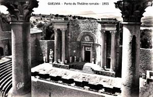 Guelma - Porte du Theatre romain -1955